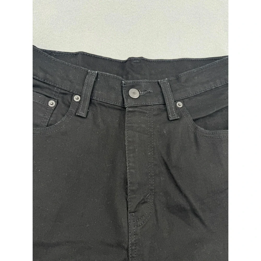 Levis 569 Loose Straight Denim Shorts Mens 31 Black 11